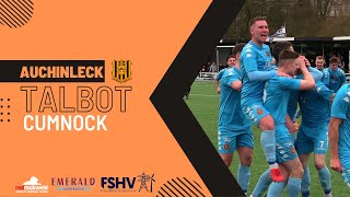 Cumnock v Auchinleck Talbot [upl. by Jaimie]