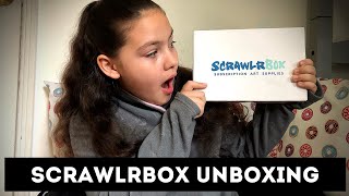 Scrawlrbox unboxing [upl. by Kcirederf]