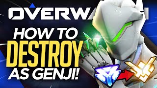 7 Genji Tips to INSTANTLY Improve Overwatch Advanced Guide [upl. by Belia12]