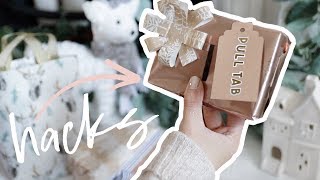 Gift Wrapping Hacks You NEED To Try This Christmas  DIY Present Wrapping ad [upl. by Natka]