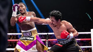 Pacquiao vs Broner FULL FIGHT January 19 2019  PBC on Showtime [upl. by Gussy]