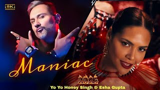 MANIAC  Bonus Track  fromquot Glory  I AM A MANIAC  HONEY SINGH NEW SONG​ esha HydraMusicSong [upl. by Bamberger]