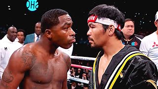 Manny Pacquiao Philippines vs Adrien Broner USA  Boxing Fight Highlights HD [upl. by Fillander]