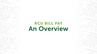 Using Bill Pay  An Overview [upl. by Nisay631]