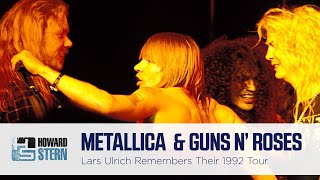 Lars Ulrich Remembers Metallica’s 1992 Tour With Guns N’ Roses [upl. by Darell]