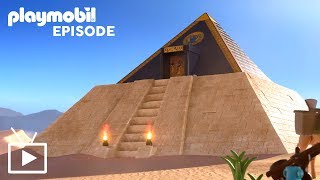 PLAYMOBIL  Misterio de la pirámide  Faraón en egipto  Película completa [upl. by Judie]