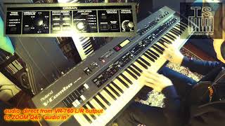 Roland VCombo VR760 1 of 4  Rock Organ Settings [upl. by Mandell399]