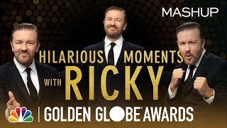 Golden Globes The Best of Ricky Gervais [upl. by Hartmann]