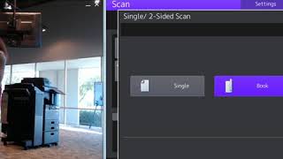 How to scan double sided from a Toshiba eStudio [upl. by Monetta]