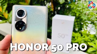 Honor 50 Pro First Look THIS BACK IS INSANE ✨ [upl. by Alliuqet]