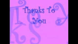 Thanks to You  Tyler Collins lyrics [upl. by Elocel]