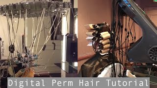 Digital Perm Hair Tutorial [upl. by Faubert707]