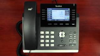 Yealink T46G  Managing Voicemail [upl. by Reeba619]