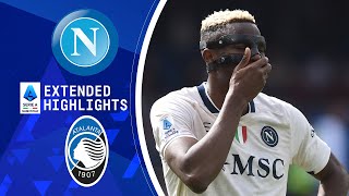 Napoli vs Atalanta Extended Highlights  Serie A  CBS Sports Golazo [upl. by Atalaya672]