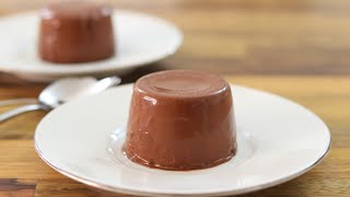 Chocolate Panna Cotta Recipe [upl. by Atteuqram]