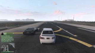 GTA 5 Drag Race New Schafter V12 Faster Than Adder [upl. by Koy]