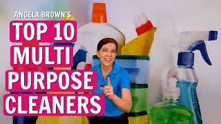 Angela Browns Top 10 Multi Purpose Cleaners [upl. by Spiro]