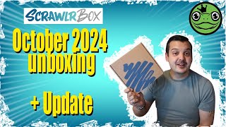 ScrawlrBox Unboxing October 2024  Update [upl. by Aidin]