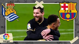 Real Sociedad vs Barcelona  LALIGA HIGHLIGHTS  3212021  beIN SPORTS USA [upl. by Hamehseer826]