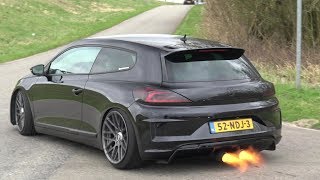 350 HP VW Scirocco with Straight Pipe  LOUDEST SCIROCCO EVER [upl. by Leay102]