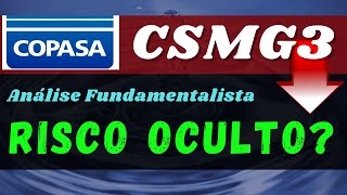 CSMG3 COPASA AÇÕES DIVIDENDOS RISCO VALE A PENA INVESTIR [upl. by Lehrer908]