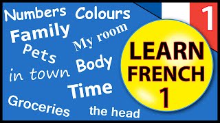 Learn French for beginners Lesson 1 [upl. by Loydie]