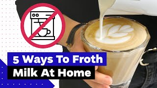 How To Froth Milk At Home Best Milk Frothers Review [upl. by Sadick]