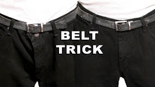 Belt Trick For Oversized Jeans [upl. by Christan]