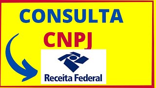 COMO CONSULTAR O CNPJ DE UMA EMPRESA [upl. by Whelan]