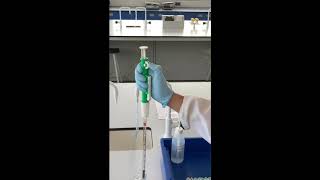 Using a graduated pipette [upl. by Ennahteb]