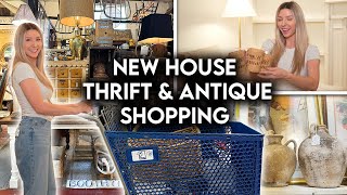 NEW HOUSE THRIFT amp ANTIQUE SHOP WITH ME  HAUL [upl. by Wolsniw]