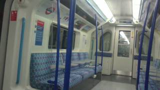 Journey on the 2009 Stock Victoria Line from Seven Sisters to Kings Cross St Pancras [upl. by Edyth]