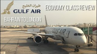 The Best Economy Seat on Gulf Airs 7879  Bahrain to London  Trip Report [upl. by Erdnad]