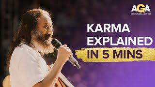 What Is Karma amp How Does It Work  Gurudev Sri Sri Ravi Shankar [upl. by Ettelracs]