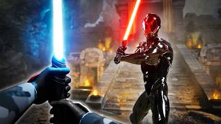 Storming a SITH TEMPLE in VR [upl. by Dame]