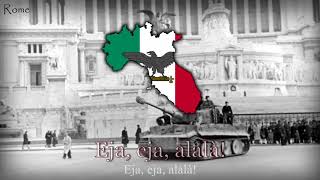 National Anthem of The Italian Social Republic 19431945  quotGiovinezzaquot [upl. by Franny642]