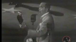 Al Jolson  April Showers  1942 Army Relief Show [upl. by Hicks]