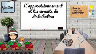 Lapprovisionnement et la distribution des produits [upl. by Aciemaj]