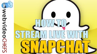 How to Stream Live with Snapchat [upl. by Akeenahs520]