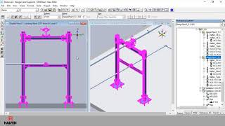 HALFEN POWERCLICK Intergraph Smart®3D PlanningTool [upl. by Nilknarf]