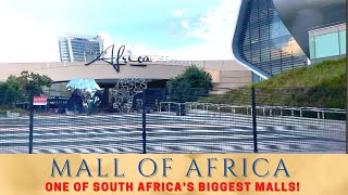 Visiting the Mall of Africa  One of South Africas Largest Malls [upl. by Euqinu]