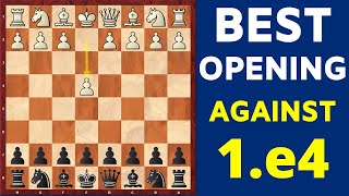 The BEST Chess Opening for Black Against 1e4 [upl. by Eenafit]