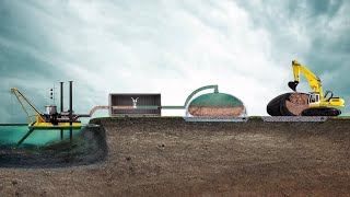 VideoCast  Geotextile Sludge Dewatering [upl. by Cagle]