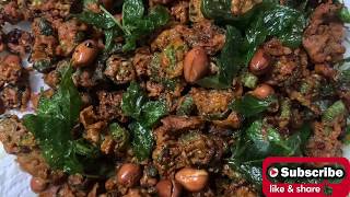 Bendakaya or Ladyfinger pakodi fry Recipe [upl. by Elatsyrc]