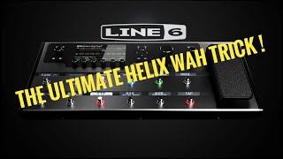 Line 6 Helix Wah settings TIPS and TRICKS [upl. by Held]