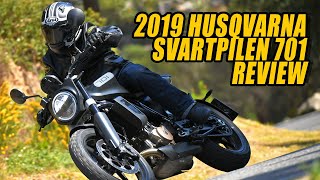 2019 Husqvarna Svartpilen 701 Video Review [upl. by Adriano]