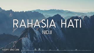 NIDJI  Rahasia Hati Lirik [upl. by Salomie]