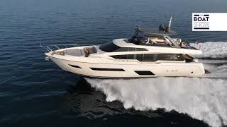 ENG FERRETTI 780  4K Full Review  The Boat Show [upl. by Ecyoj753]