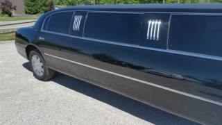 Black Lincoln Town Car Limousine  Lake Erie Limo  4407496090 [upl. by Veal]