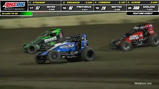 HIGHLIGHTS USAC AMSOIL National Sprint Cars  Kokomo Speedway  September 30 2022 [upl. by Yragerg]